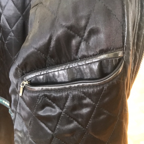 DANIER MENS ELEGANT FORMAL LEATHER JACKET. - Picture 4 of 10